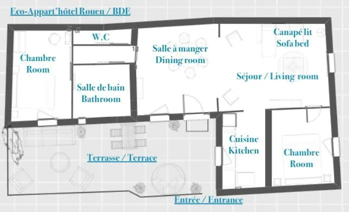 Apartment Eco-appart'hotel - Bde